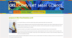 Desktop Screenshot of conventhighschool.org
